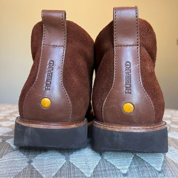 Samuel Hubbard Mahogany Brown Suede Re-Boot Chukka Lace Up Boots Men’s Size 13 - Picture 10 of 15